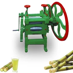 Heavy Duty Gear Manual Sugarcane Juice Machine, Super Model